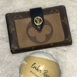 Louis Vuitton Reverse Monogram Juliette Compact Wallet